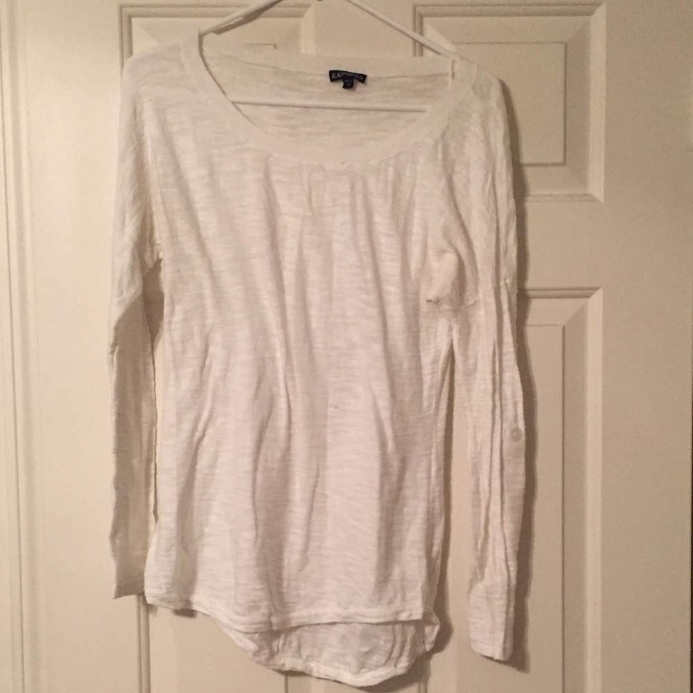Express white top